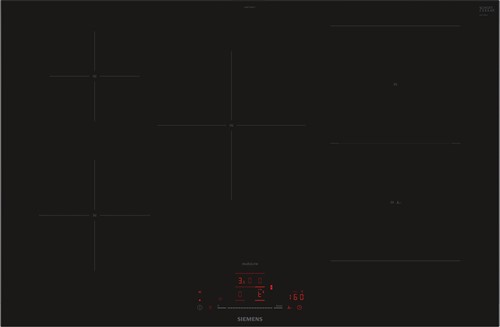 Siemens ED877HWC1E iQ500, combiInduction 80 cm, touchSlider, CP bs, HC/CC